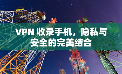 VPN 收录手机，隐私与安全的完美结合