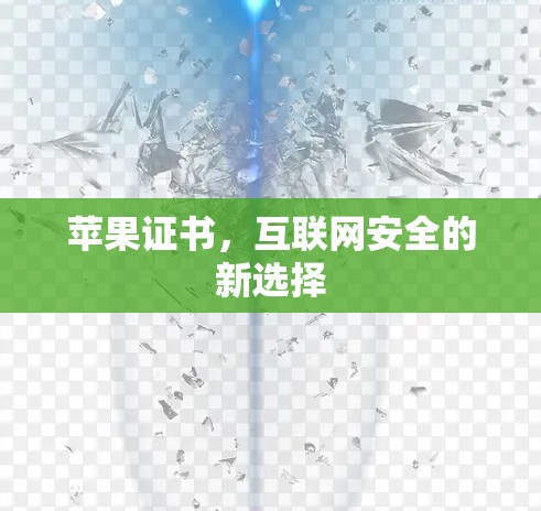 苹果证书，互联网安全的新选择