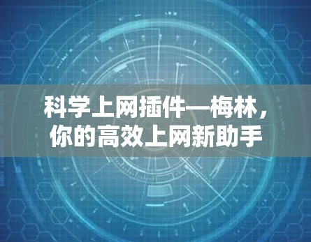 科学上网插件—梅林,你的高效上网新助手 科学上网插件—梅林,你的高效上网新助手