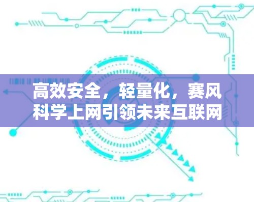 高效安全,轻量化,赛风科学上网引领未来互联网新纪元 高效安全,轻量化,赛风科学上网引领未来互联网新纪元