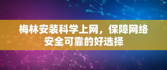 梅林安装科学上网,保障网络安全可靠的好选择 梅林安装科学上网,保障网络安全可靠的好选择