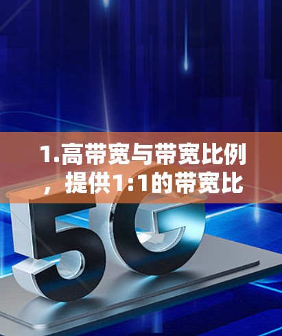 1.高带宽与带宽比例,提供1:1的带宽比例,支持高负载和多用户访问 1.高带宽与带宽比例,提供1:1的带宽比例,支持高负载和多用户访问
