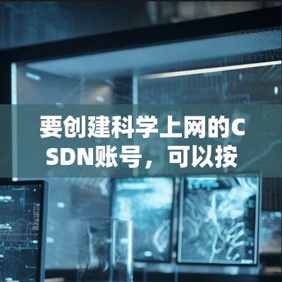 要创建科学上网的CSDN账号,可以按照以下步骤进行 要创建科学上网的CSDN账号,可以按照以下步骤进行