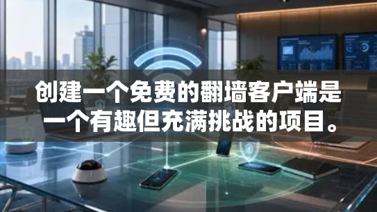 创建一个免费的翻墙客户端是一个有趣但充满挑战的项目。以下是一个详细的步骤指南，帮助您逐步实现这一目标