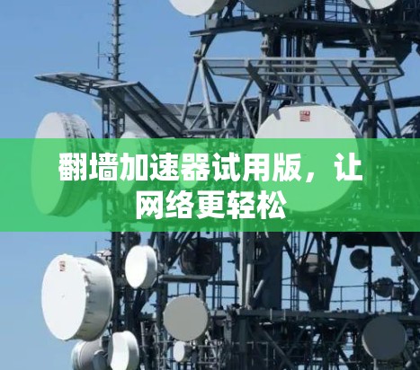 翻墙加速器试用版，让网络更轻松