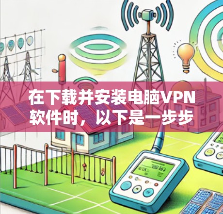 在下载并安装电脑VPN软件时，以下是一步步的指南