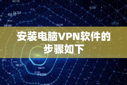 安装电脑VPN软件的步骤如下