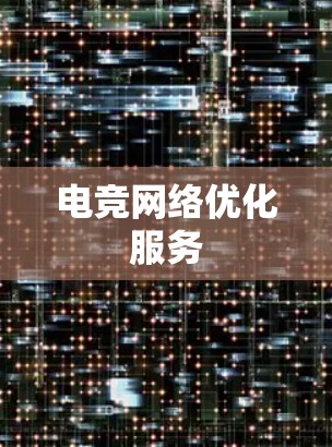电竞网络优化服务