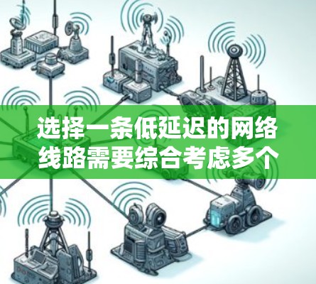 选择一条低延迟的网络线路需要综合考虑多个因素，以下是一个分步指南
