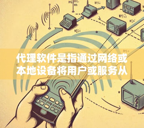 代理软件是指通过网络或本地设备将用户或服务从一个平台转移到另一个平台，以便用户能够获得更优质或更全面的体验。以下是对代理软件的详细分类和说明