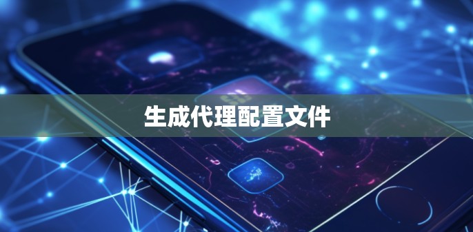生成代理配置文件