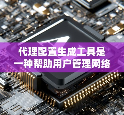 代理配置生成工具是一种帮助用户管理网络代理配置的自动化工具，通过自动生成配置文件，减少了手动输入的错误和重复性工作，提高了管理效率。以下是对该工具的详细介绍