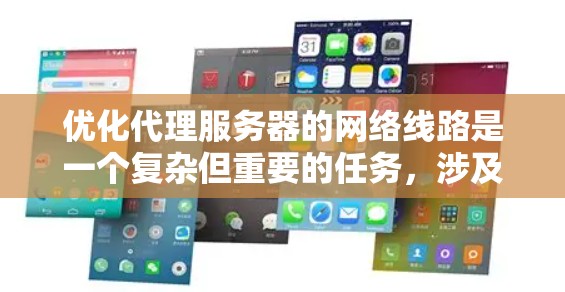 优化代理服务器的网络线路是一个复杂但重要的任务，涉及多个方面。以下是一个有条理的步骤指南，帮助您有效执行这一任务
