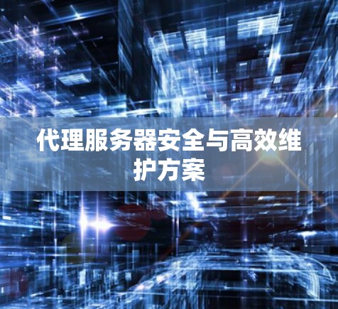 代理服务器安全与高效维护方案