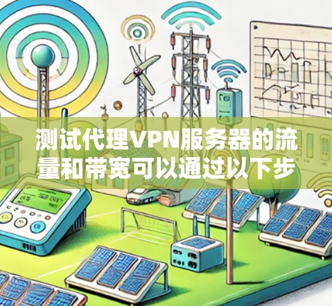 测试代理VPN服务器的流量和带宽可以通过以下步骤进行