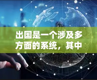 出国是一个涉及多方面的系统，其中网络工具在其中发挥着重要作用。以下是对出国网络工具的详细分析和建议