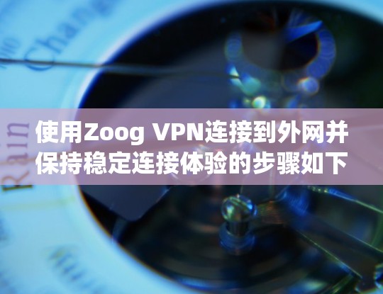 使用Zoog VPN连接到外网并保持稳定连接体验的步骤如下