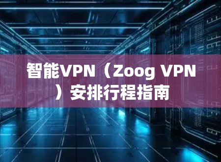 智能VPN（Zoog VPN）安排行程指南