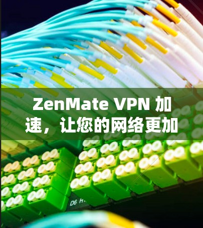 ZenMate VPN 加速，让您的网络更加流畅与高效！