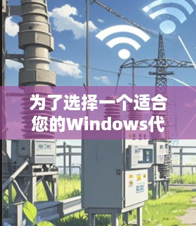 为了选择一个适合您的Windows代理工具,下面是一些综合考虑的因素和推荐策略 为了选择一个适合您的Windows代理工具,下面是一些综合考虑的因素和推荐策略