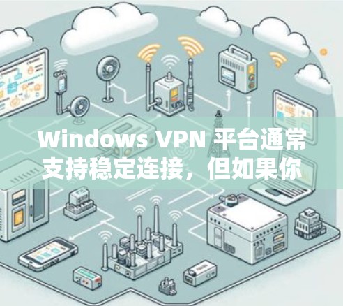 Windows VPN 平台通常支持稳定连接，但如果你遇到了连接不稳定的问题，以下是一些可能的解决方案