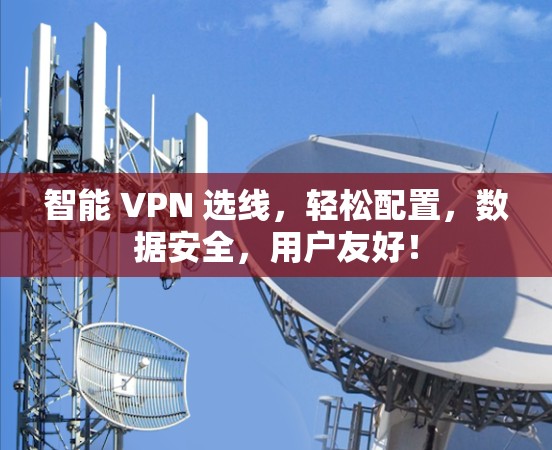 智能 VPN 选线，轻松配置，数据安全，用户友好！