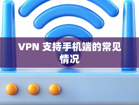 VPN 支持手机端的常见情况
