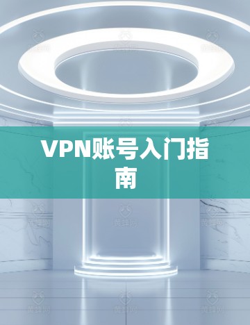 VPN账号入门指南