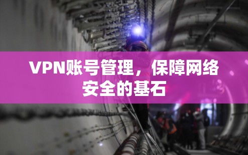 VPN账号管理，保障网络安全的基石