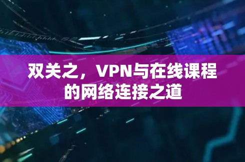 双关之，VPN与在线课程的网络连接之道