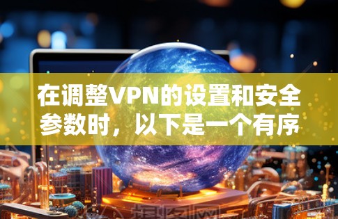 在调整VPN的设置和安全参数时,以下是一个有序的指南,帮助您有效地进行调整 在调整VPN的设置和安全参数时,以下是一个有序的指南,帮助您有效地进行调整