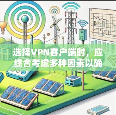 选择VPN客户端时,应综合考虑多种因素以确保最佳体验。以下是一些关键点,帮助你做出明智的选择 选择VPN客户端时,应综合考虑多种因素以确保最佳体验。以下是一些关键点,帮助你做出明智的选择