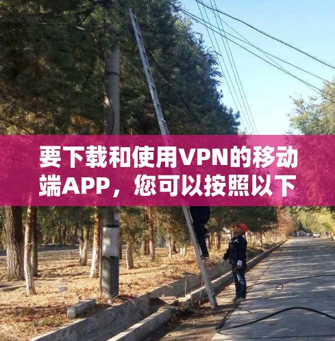 要下载和使用VPN的移动端APP，您可以按照以下步骤进行