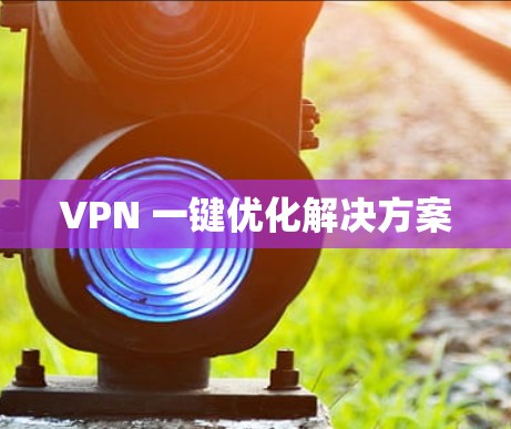 VPN 一键优化解决方案 VPN 一键优化解决方案