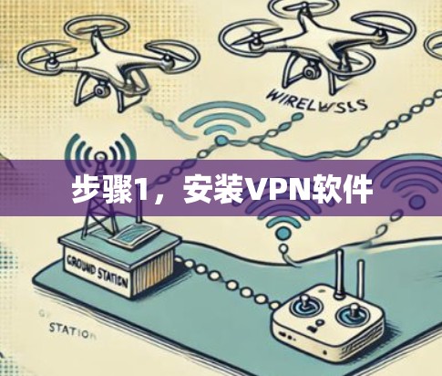 步骤1，安装VPN软件