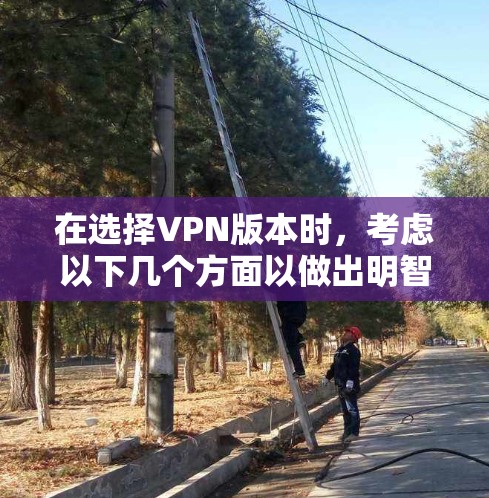 在选择VPN版本时，考虑以下几个方面以做出明智决策