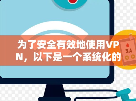 为了安全有效地使用VPN，以下是一个系统化的指南，涵盖了VPN的基本知识、使用步骤、加密技术、网络连接的稳定性、安全性问题以及隐私保护措施