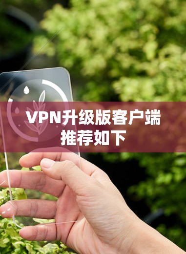 VPN升级版客户端推荐如下 VPN升级版客户端推荐如下