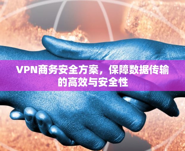VPN商务安全方案,保障数据传输的高效与安全性 VPN商务安全方案,保障数据传输的高效与安全性