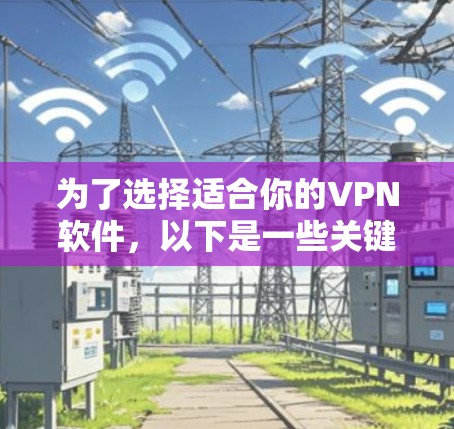 为了选择适合你的VPN软件，以下是一些关键点的总结和建议